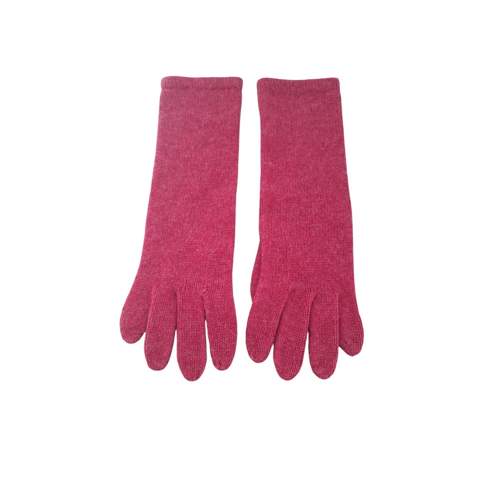 Hannah Rose Pink Cashmere Gloves Women's